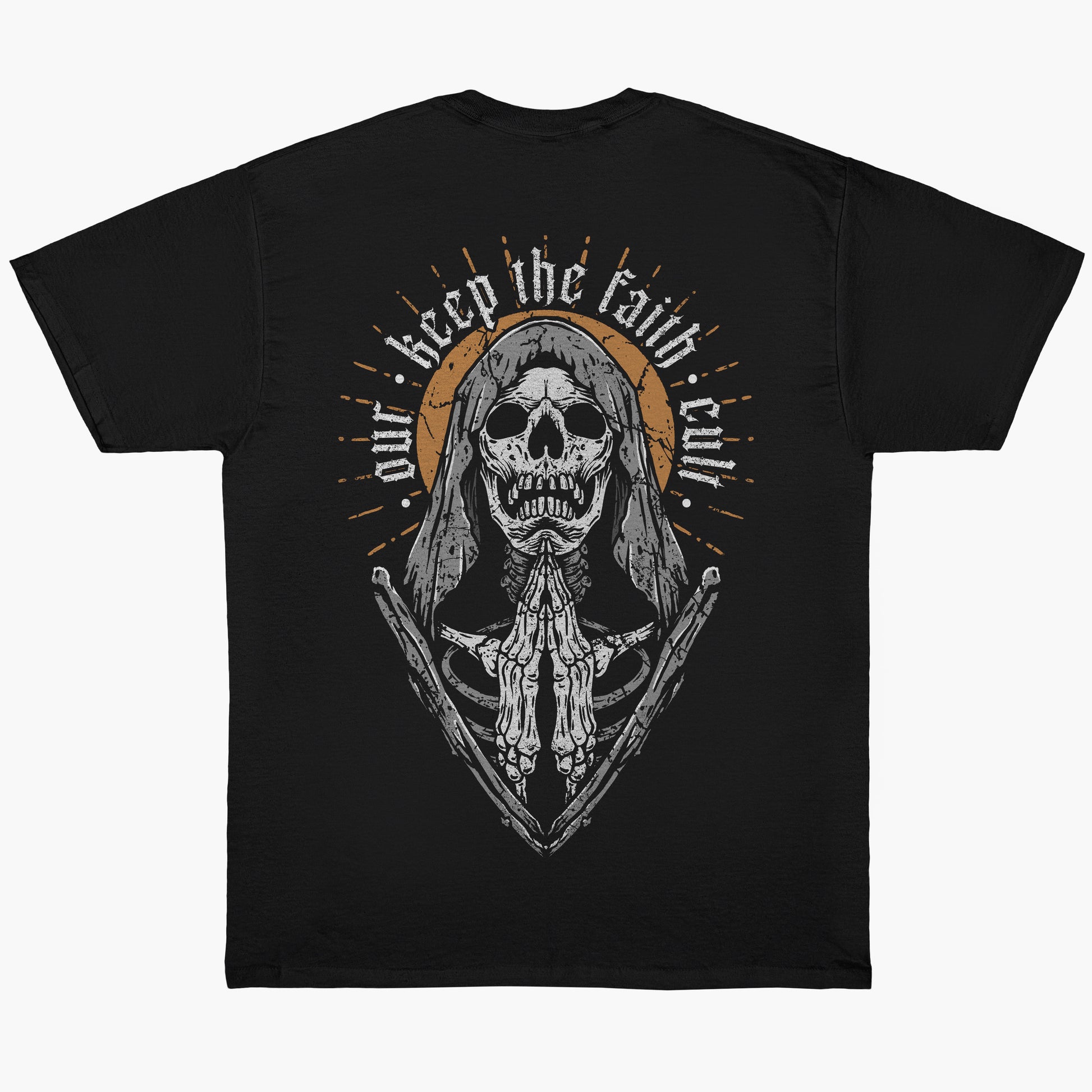 KEEP THE FAITH - tričko s potiskem | Our Cult Apparel