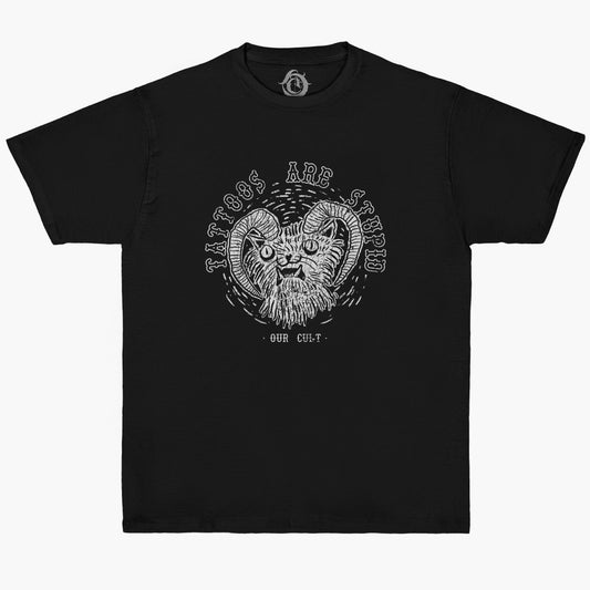 TATOOS ARE STUPID - tričko s potiskem | Our Cult Apparel
