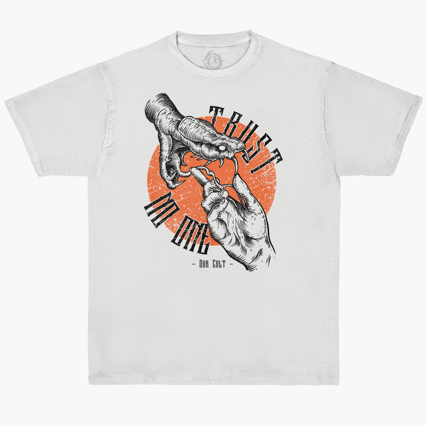 TRUST NO ONE - tričko s potiskem | Our Cult Apparel